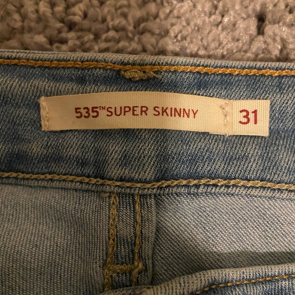 Levi 535 super skinny